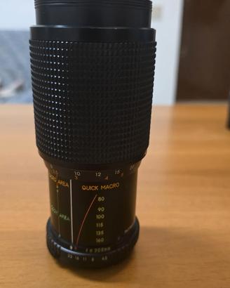 Obiettivo Super Ozack Auto Zoom MC 80-205mm f/45