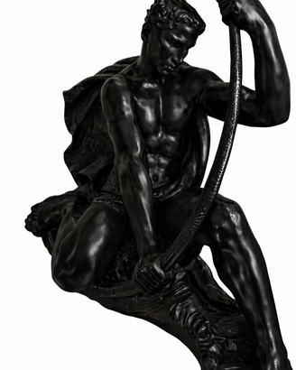 Scultura Ulisse che tende l’arco – grande bronzo