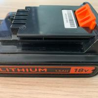 Batteria Black + Decker Lithium 1.5AH 18V