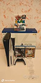 PS5 slim 1Tb garanzia febbraio 2027 Gamestop 