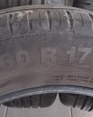 4 Gomme Continental estive 215/60 R17 H