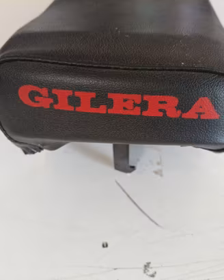 Sella Gilera CBA scritta ROSSA by GIULIARI