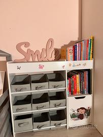 Scaffale Portagiocchi