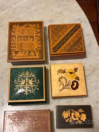 scatoline intarsiate sorrentine anni '60-'80