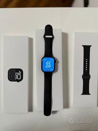 Apple watch 10 46 mm jet black in garanzia
