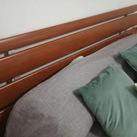 Letto matrimoniale struttura e rete 