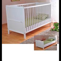 letto regolabile,  3 posizioni .Da neonato   4anni