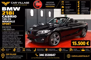 Bmw 218 218i Cabrio Sport