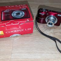 Nikon Coolpix L29 + scheda SD 8 GB