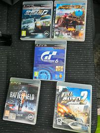 5 Giochi per ps3