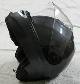 Casco integrale per moto.