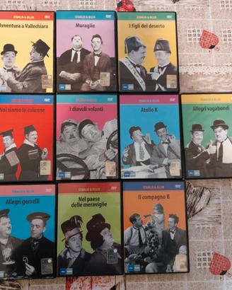 lotto dvd Stanlio e Ollio da collezione