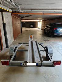 Carrello portamoto RSA PERFETTO basculante+rampa