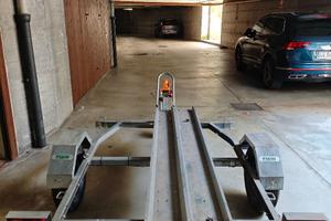 Carrello portamoto RSA PERFETTO basculante+rampa