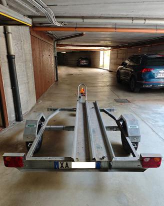 Carrello portamoto RSA PERFETTO basculante+rampa