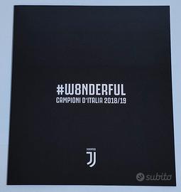 Folder Juventus Francobolli 2018-2019 #W8NDERFUL