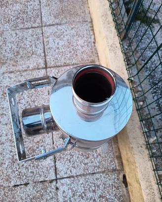 Abbattitore fumi per stufa a pellet