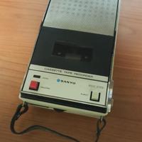 Registratore vintage Sanyo