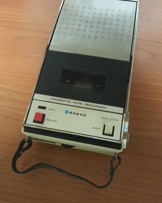 Registratore vintage Sanyo