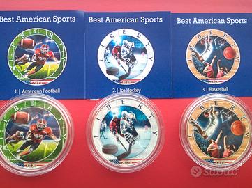 SERIE COMPLETA "BEST AMERICAN SPORTS" - Oz 1 X 3