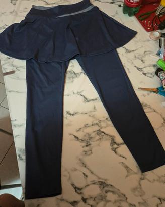 Leggins con gonnellino 