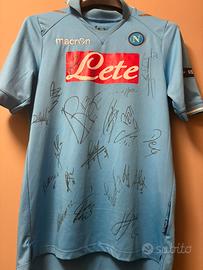 Maglia Napoli 11/12 x UCL - Firmata squadra 21/22