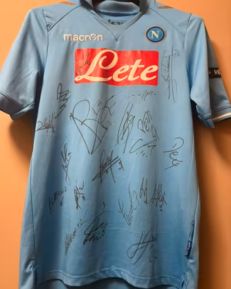 Maglia Napoli 11/12 x UCL - Firmata squadra 21/22