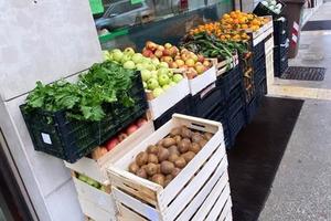 Negozio frutta verdura alimentare