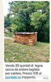 legna da ardere 