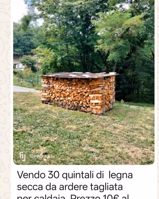 legna da ardere 