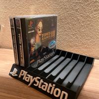 Stand Supporto Porta Giochi PS1