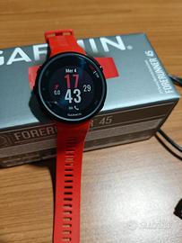 Garmin forerunner 45 rosso 