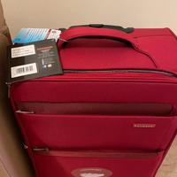 valigia Ravizzoni rossa nuova mai usate