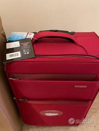 valigia Ravizzoni rossa nuova mai usate