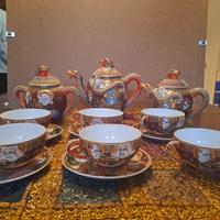 servizio da the giapponese con litofania