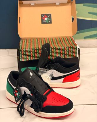 🔥 Air Jordan 1 Low Quai 54 (2023) – 42 NUOVE + BOX