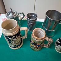 COLLEZIONE BOCCALI SMALTATI DA BIRRA