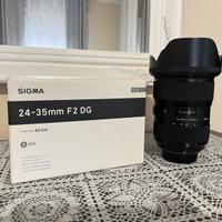 Sigma art 24-35 F2 (per nikon)