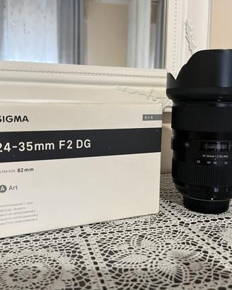 Sigma art 24-35 F2 (per nikon)
