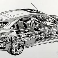 Ford escort rs cosworth