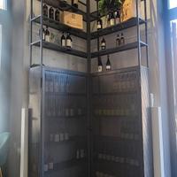 cantina vino ferro battuto 