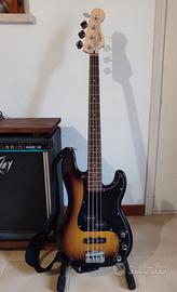 Basso Squire PJ e Behringer V-Tone BDI21