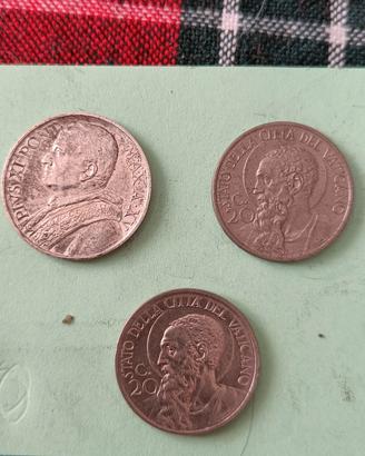 monete vaticano anni 30