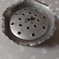 Ciotola in peltro per pot pourri