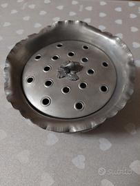 Ciotola in peltro per pot pourri