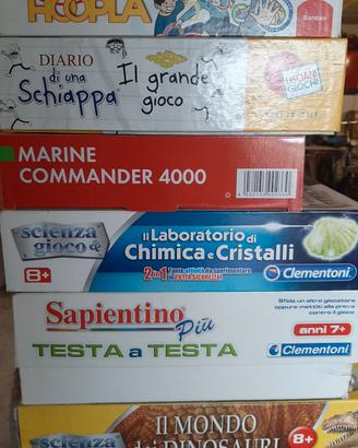 Giochi in scatola per la famiglia