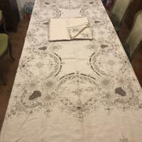 Tovaglia antica di lino