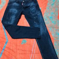 Pantaloni dsquared2 icon uomo slim fit