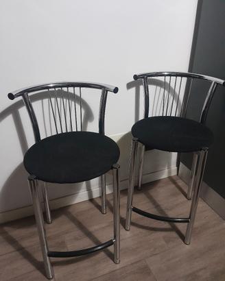 Coppia Sgabelli Originali CALLIGARIS – Acciaio