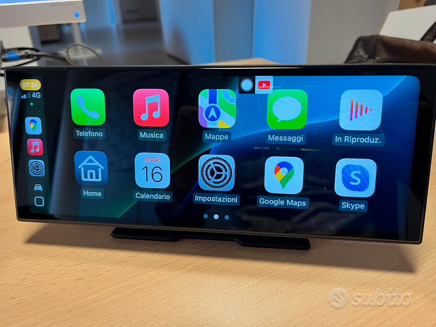 OTTOCAST Screen Droid Pro - CarPlay e Android Auto - Accessori 